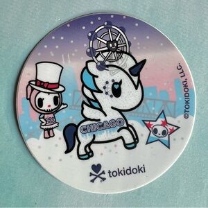 Bundle add only!! Tokidoki RARE Romantica Chicago Con Vinyl Sticker NEW Limited